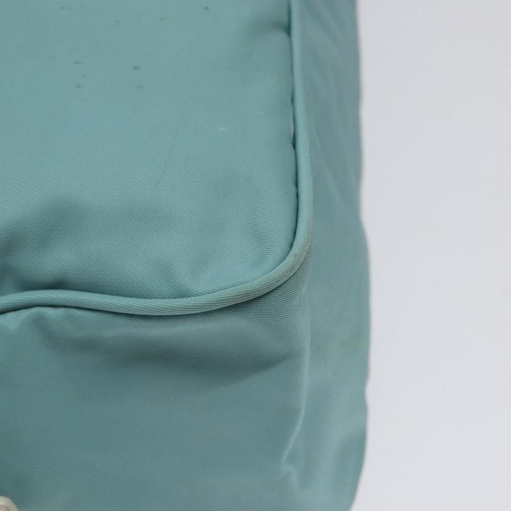 PRADA Hand Bag Nylon Blue Silver Auth 121844 - Picture 15 of 16